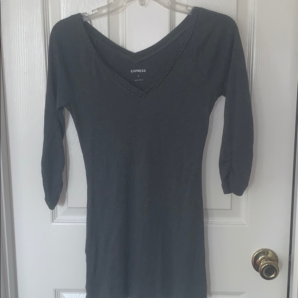 Express 3/4 sleeve long shirt